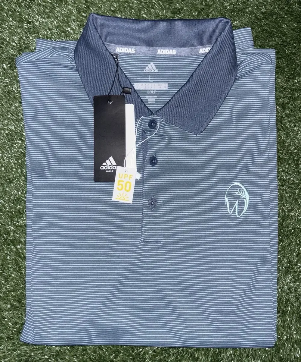 Adidas Essent Golf Polo - Large - New W/Tags- Willbrook Plantation